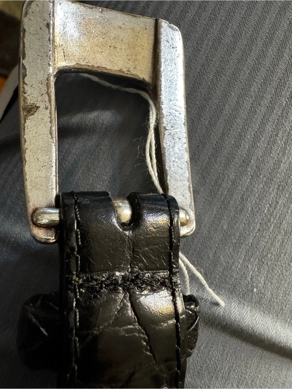 Brighton Leopard & Zebra Print Leather Waist Belt - Picture 10 of 13